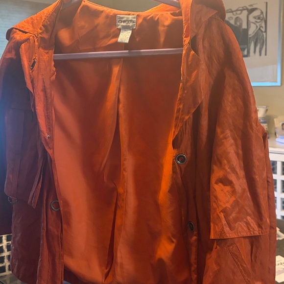 Christopher & Banks Rust Utility Jacket - Picture 3 of 3
